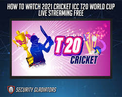 watch icc t20 world cup cricket 2021