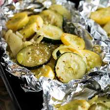 grilled vegetables in foil how to