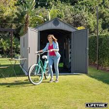 Dual Entry Storage Shed
