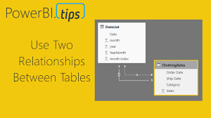 use multiple connections between tables