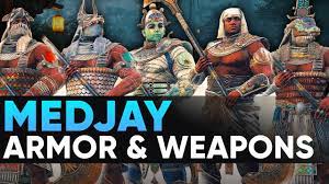 MEDJAY: All Armor And Weapons Showcase / For Honor NEW HERO Art and Gear /  Y6S2 - YouTube