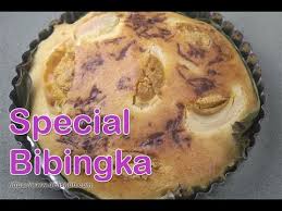 special bibingka using laon rice