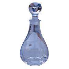 Vintage Lead Crystal Wine Decanter From
