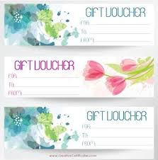 Free Printable Gift Vouchers Instant Download No