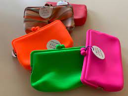 candy silicone cosmetic pouch