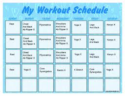 pdf baby blue p90x calendar month 1