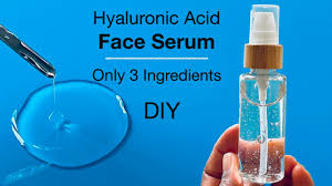 only 3 ing hyaluronic acid serum