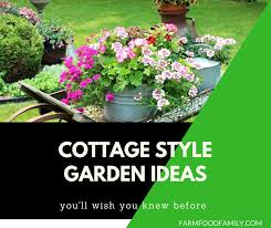 50 Stunning Cottage Style Garden Ideas