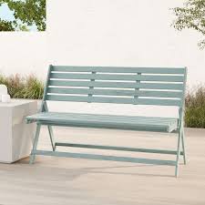 Folding Outdoor Bench West Elm