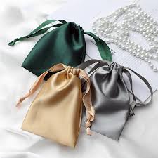 imitation silk jewelry bag