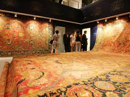 show of rare carpets from safavid era