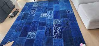 how to prevent your indigo dye rug from