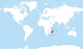 マダガスカルの場所が世界地図-地図のマダガスカル場所（東アフリカ-アフリカ）