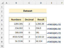 How To Use Fixed Function In Excel 6