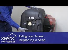 Replacing A Seat On A Riding Lawn Mower