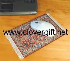 oriental woven rug mouse pad