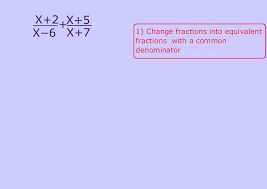 Subtract Rational Expressions