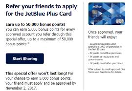 Signing up for this barclaycard jetblue plus card can earn you 50,000 bonus miles. Barclaycard Sending Out Referral Offers Lower Than Publicly Available Doctor Of Credit