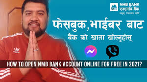 Save, spend or borrow your way1. How To Open Nmb Bank Account Online Facebook Messenger Viber For Free In 2021 Sandeep Gc Official Youtube