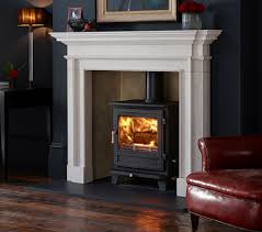 Fireplace To A Wood Burning Stove