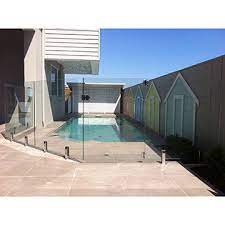 tempered glass pool fence building