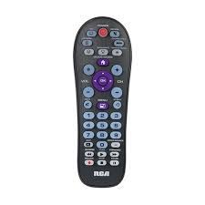 Press and hold the set button on the remote until the signal led (red light) blinks twice, then release the button. Rca Remotes 4 And 5 Device Remotes Rcr414bhz