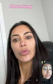 kim kardashian responds to makeup free