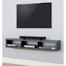 wall mounted tv console