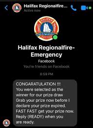 We will always greet you personally using your title and surname. Halifax Fire News On Twitter Be Advised There S A Scam Going Around On Facebook Where A Fake Page Posing As Hrfe Is Asking For People S Credit Card Numbers To Be Enter A