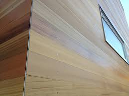 modern wood cladding details