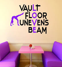 vinyl decal vault floor unevens beam
