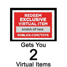 Create the account and get their latest offers in your email box. Roblox Redeem 2 Virtual Items 3 Online Code Jazwares Toywiz