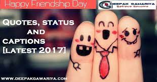 friendship day es and status in