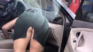 Car upskirt