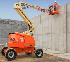 Stevensons Line Up Of Mewp Type 3b Articulating Boom Lifts