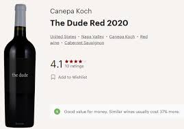 the dude 2021 red blend napa valley