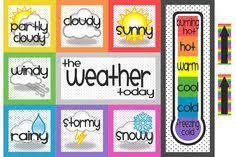 Pin By Renee Neal On Classroom Preschool Weather Chart