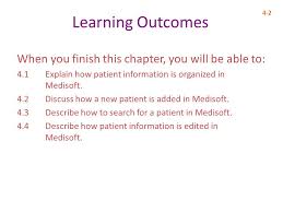 4 Entering Patient Information Meda 144 S11 Learning