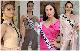 This after miss taguig sandra lemonon shared negative posts on social media about the competition where miss iloilo rabiya mateo was crowned miss universe. In Photos Miss Universe Philippines 2020 Preliminary Winners Metro Style