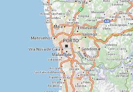 Regiões autónomas, distritos, concelhos e outras localidades (cidades que não são sede de concelho, vilas, aldeias e locais históricos). Mapa Michelin Porto Mapa Porto Viamichelin