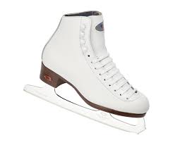 Riedell 21 Rs White Figure Skate Girls Closeout