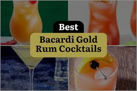 7 bacardi gold rum tails to get