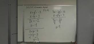 How To Solve A System Of Equations W
