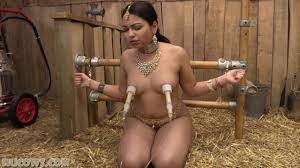 Indian Hucow Captured & Has Her Breasts Milked - ThisVid.com
