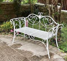 Victorian Style Metal Bench