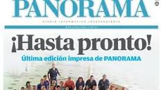 Diario Panorama dejó de circular por falta de papel después ...