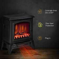 Homcom Electric Fireplace Stove Free