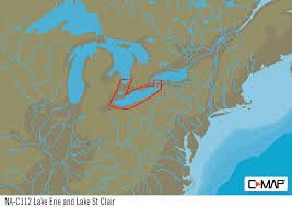 C Map Nt Wide Lake Erie Lake St Clair