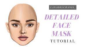 detailed face mask stardoll face