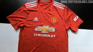 The red devils' upcoming kit retains most of the usual features: Manchester United Home Kit Leaked 2020 21